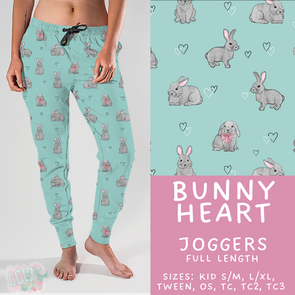 Batch #478 - Bunny Trail Collection - Closes 1/12 ETA - Early March - Bunny Heart Joggers
