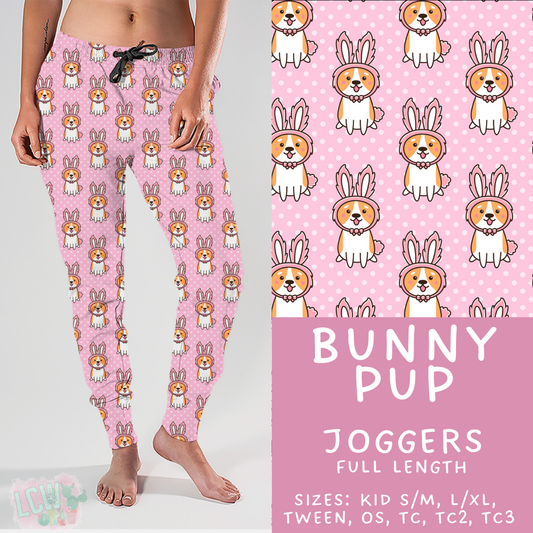 Batch #478 - Bunny Trail Collection - Closes 1/12 ETA - Early March - Bunny Pup Joggers