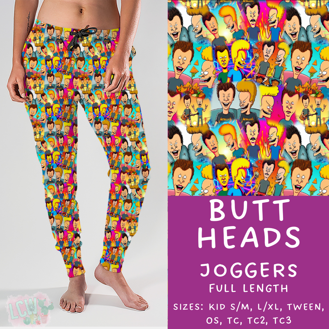 Batch #297 - Cool Characters 8 - Closes 3/3 - ETA late April - Butt Heads Joggers