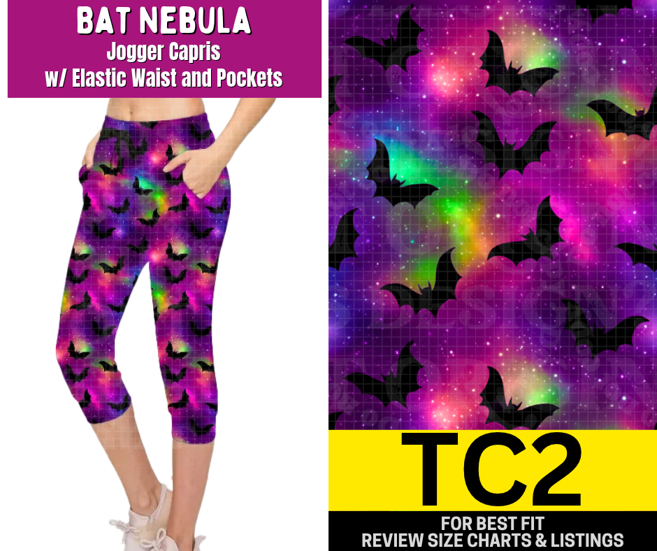 Bat Nebula Jogger Capri