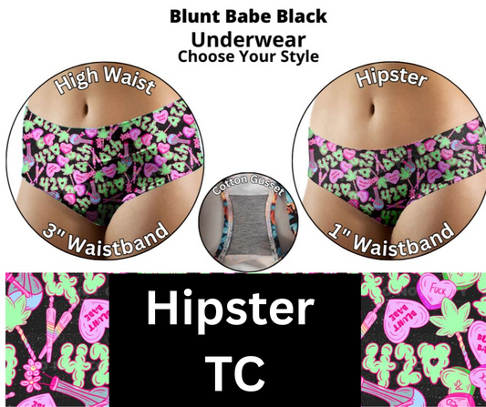 Blunt Babe Black Underwear