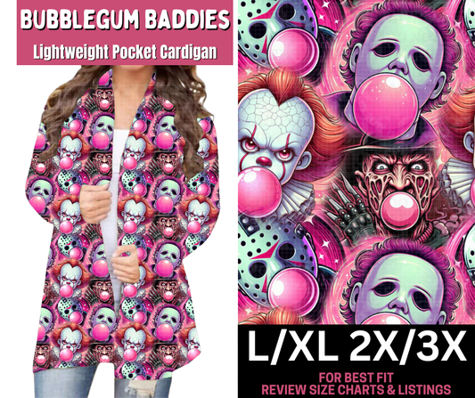 Bubblegum Baddies Pocket Cardigan