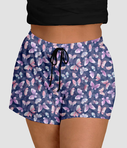 RTS - Butterfly Whisper Jogger Shorts with Pockets