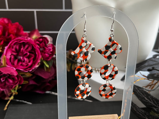 BOO Spooky Hook Earring- Polka Dots