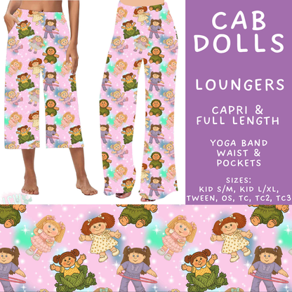 Batch #607 - Fun Run 28 - Closes 11/2 - ETA early Jan - Cab Dolls Capri and Full Length Loungers