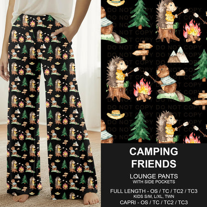 B296 - Preorder Camping Friends Lounge Pants (Closes 6/21. ETA: late Aug.)