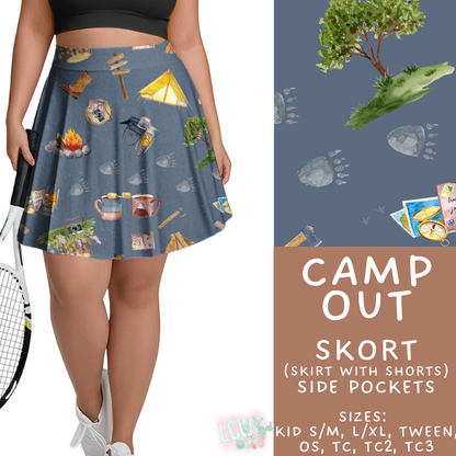 Batch #468 - Fun Run 18 - Closes 12/26 - ETA late Feb - Camp Out Skort
