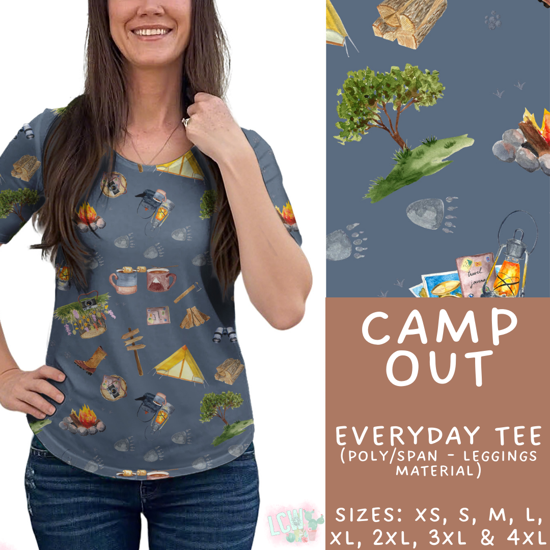 Batch #468 - Fun Run 18 - Closes 12/26 - ETA late Feb - Camp Out Everyday Tee