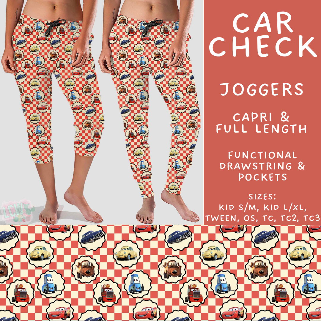 Batch #585 - Magical Faves 24 - Closes 9/14 - ETA mid Nov - Car Check Full and Capri Length Joggers