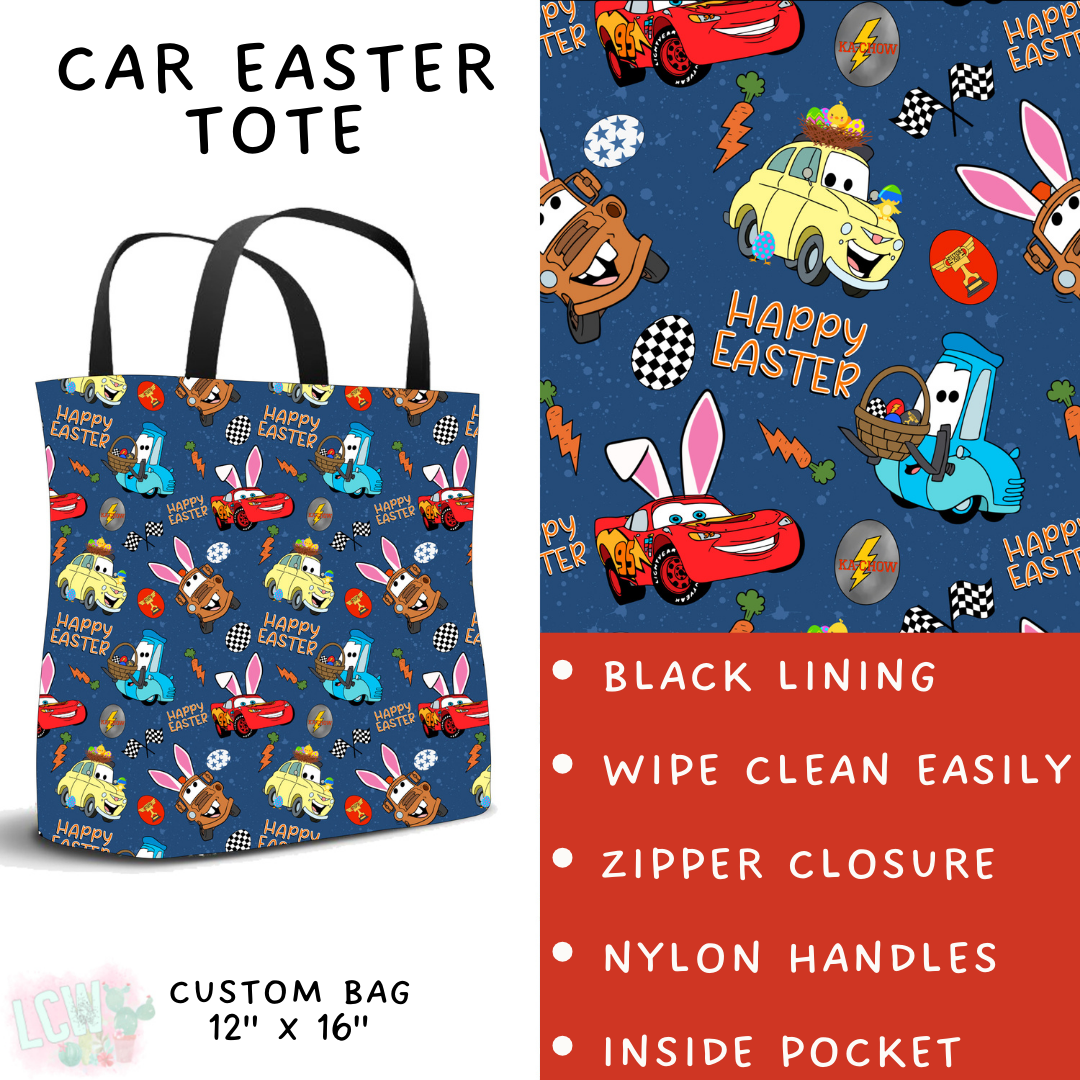 Batch #477 - Magical Character Easter - Closes 1/12 ETA - Early March - Car Easter Tote