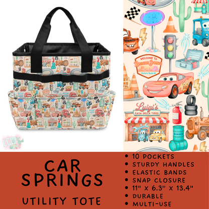 Batch #549 - Utility Tote 2 - Closes 6/29 - ETA late August - Car Springs Utility Tote