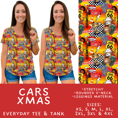 Batch #558 - Magical Character Christmas - Closes 7/20 - ETA mid/late Sept - Cars Xmas Everyday Tank & Tee