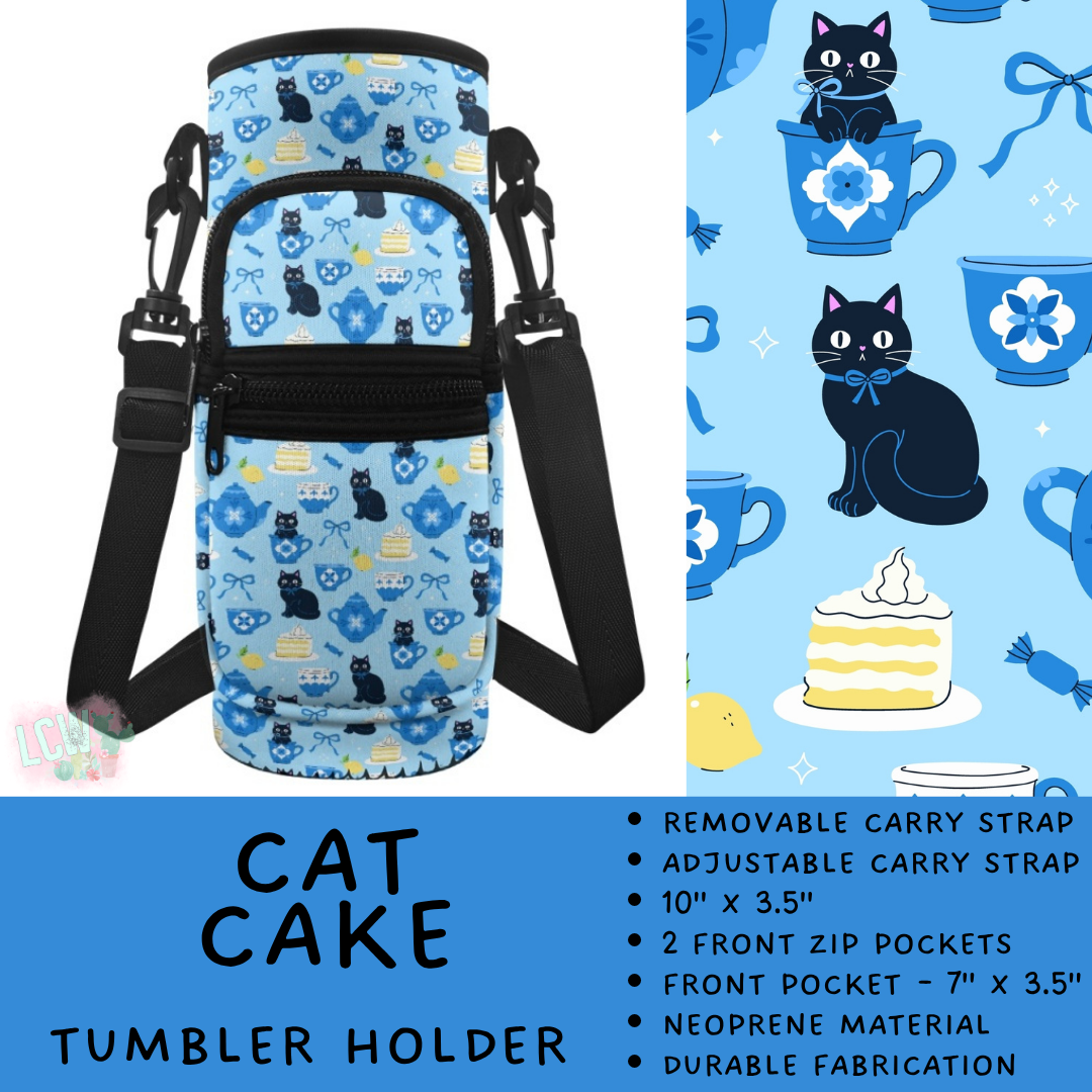 Batch #551 - Tumbler Holder 2 - Closes 7/3 - ETA early Sept - Cat Cake Tumbler Holder