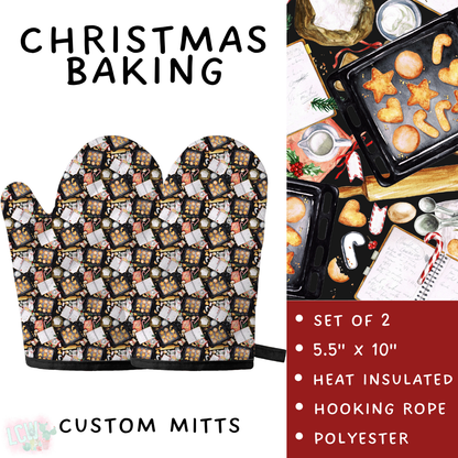 Batch #591 - Baking Spirits Bright 3 - Closes 9/28 - ETA mid/late Nov - Christmas Baking Oven Mitts