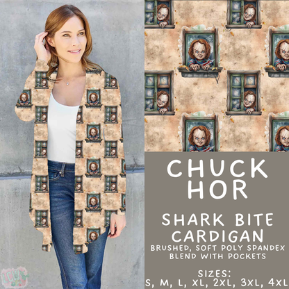 Batch #571 - Horror Windows - Closes 8/17 - ETA mid Oct - Chuck Hor Cardigan
