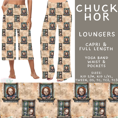 Batch #571 - Horror Windows - Closes 8/17 - ETA mid Oct - Chuck Hor Capri and Full Length Loungers