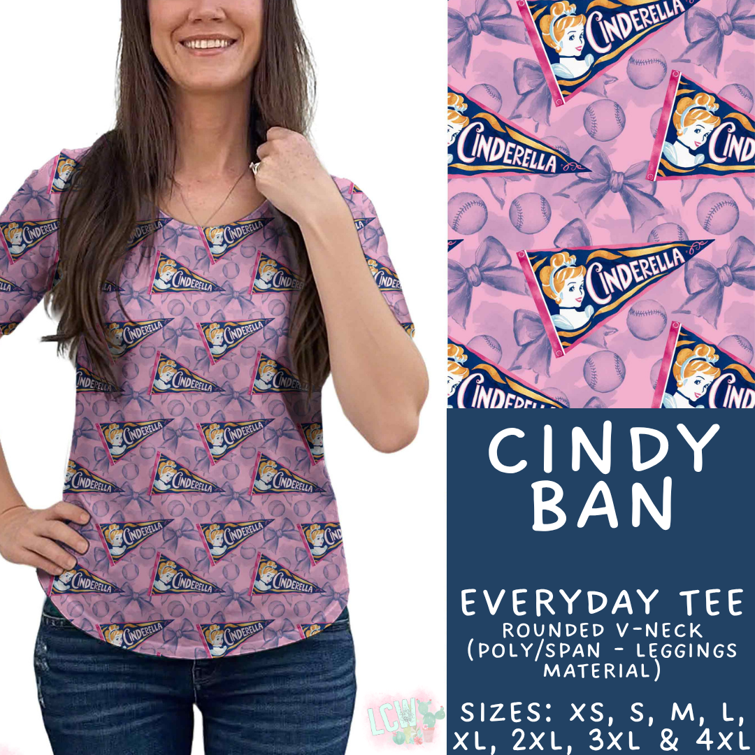 Batch #542 - Pennant Banner Collection - Closes 6/12 - ETA mid August - Cindy Ban Everyday Tee