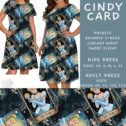 Batch #474 - Princess Tarot - Closes 1/12 - ETA early/mid March - Cindy Card Adult & Kids Dresses