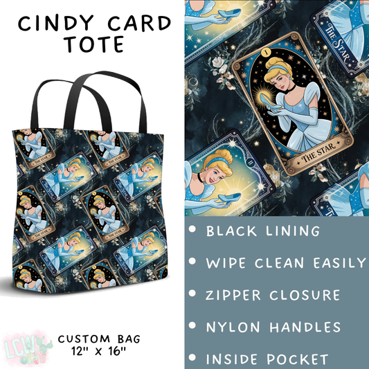 Batch #474 - Princess Tarot - Closes 1/12 - ETA early/mid March - Cindy Card Tote