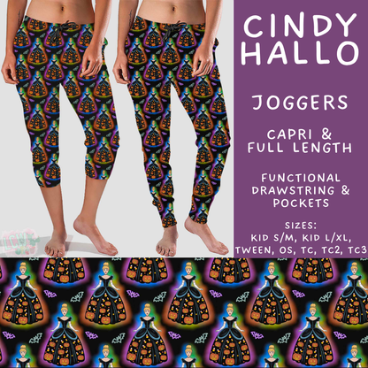 Batch #569 - Princess Halloween - Closes 8/14 - ETA early/mid Oct - Cindy Hallo Full and Capri Length Joggers