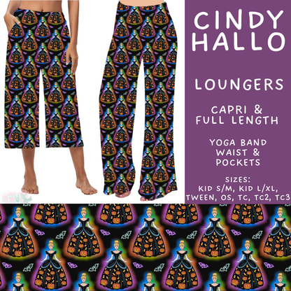 Batch #569 - Princess Halloween - Closes 8/14 - ETA early/mid Oct - Cindy Hallo Capri and Full Length Loungers