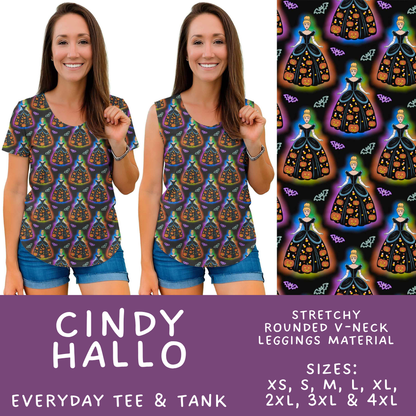 Batch #569 - Princess Halloween - Closes 8/14 - ETA early/mid Oct - Cindy Hallo Everyday Tank & Tee