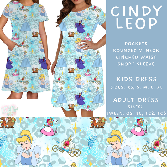 Batch #467 - Princess Leopard - Closes 12/24 - ETA late Feb - Cindy Leop Womens & Girls Dresses