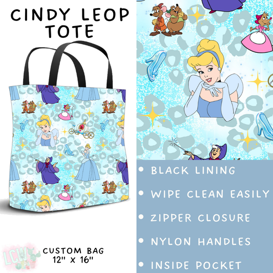 Batch #467 - Princess Leopard - Closes 12/24 - ETA late Feb - Cindy Leop Tote