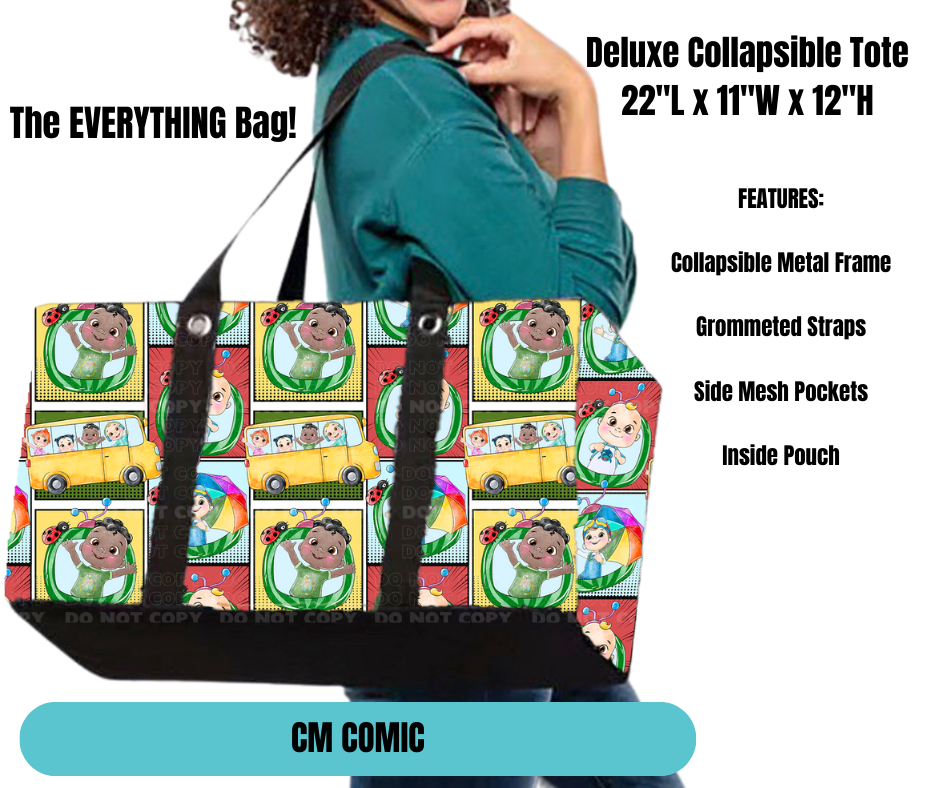 CM Comic Collapsible Tote