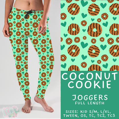 Batch #610 - Cookie Dealer 3 - Closes 11/9 - ETA early Jan - Coconut Cookie Joggers