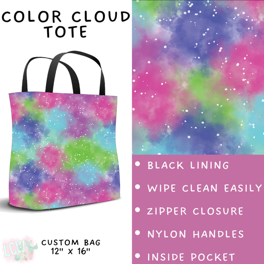 Batch #468 - Fun Run 18 - Closes 12/26 - ETA late Feb - Color Cloud Tote