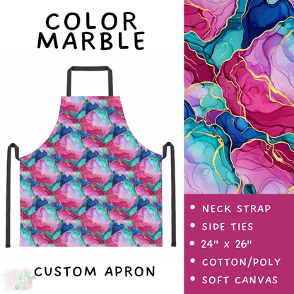 Batch #476 - Bake Off - Closes 1/16 - ETA early/mid March - Color Marble Apron