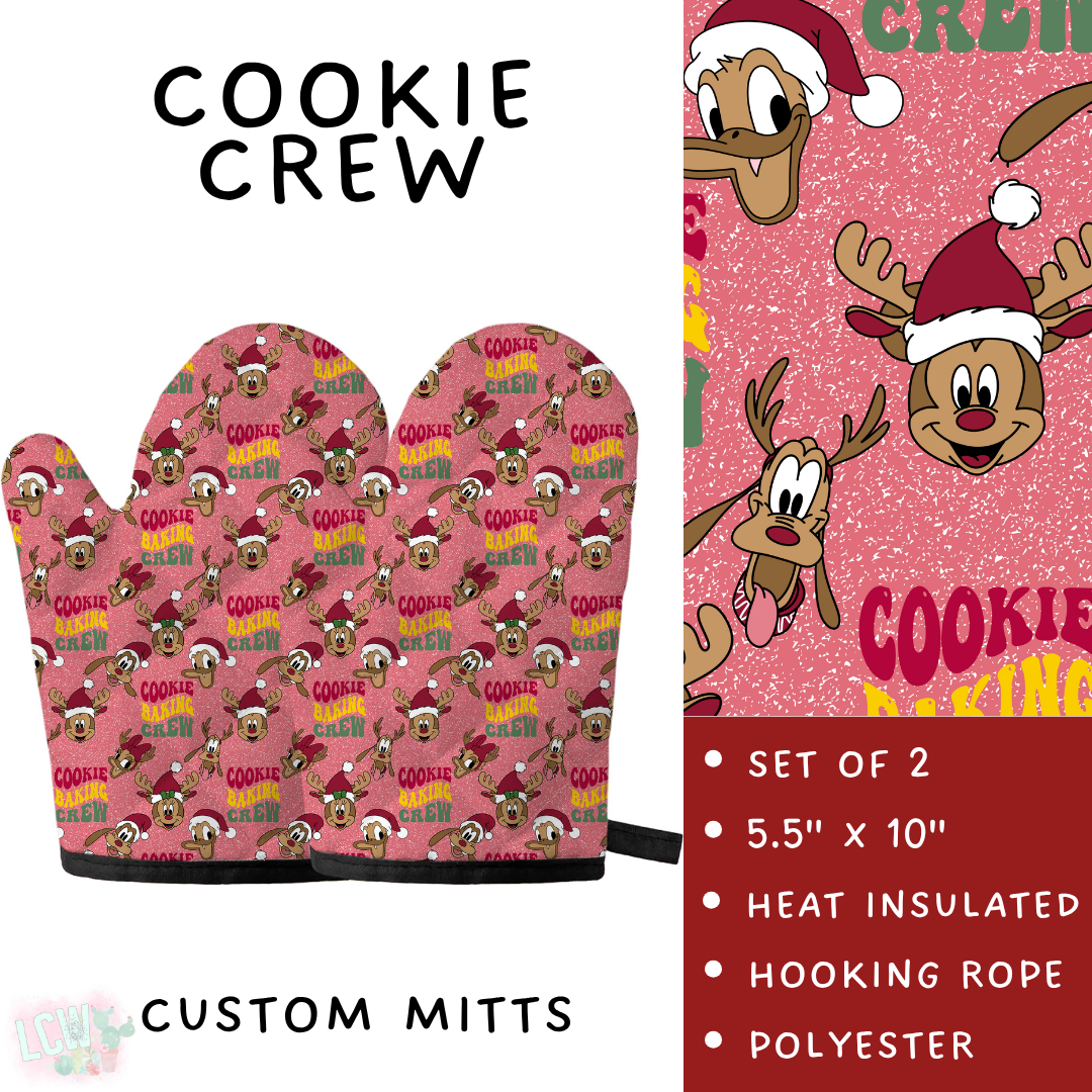 Batch #591 - Baking Spirits Bright 3 - Closes 9/28 - ETA mid/late Nov - Cookie Crew Oven Mitts