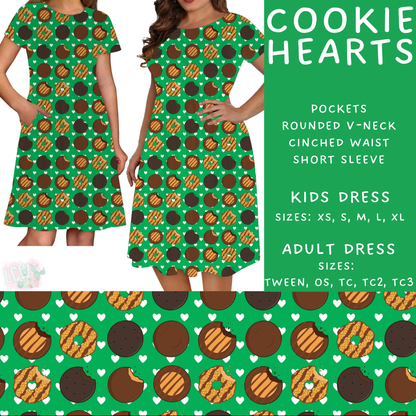 Batch #610 - Cookie Dealer 3 - Closes 11/9 - ETA early Jan - Cookie Hearts Women's & Girls Dresses