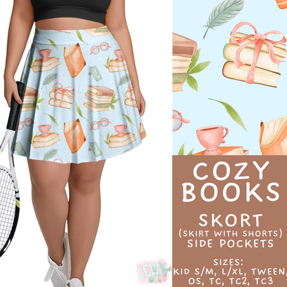 Batch #468 - Fun Run 18 - Closes 12/26 - ETA late Feb - Cozy Books Skort