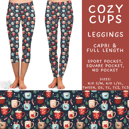 Batch #600 - Jingle all the Way 2 - Closes 10/19 - ETA early/mid Dec - Cozy Cups Full and Capri Length Leggings