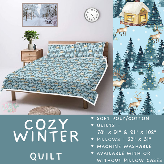 Batch  #410 - Cozy Quilts - Closes 9/10 - ETA late October - Cozy Winter Quilt
