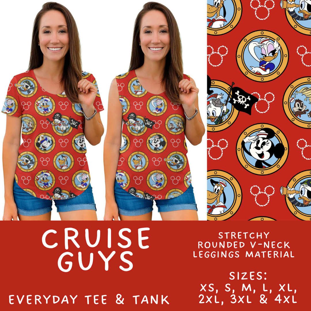 Batch #578 - July Request Run - Closes 8/31 - ETA late October - Cruise Guys Everyday Tank & Tee
