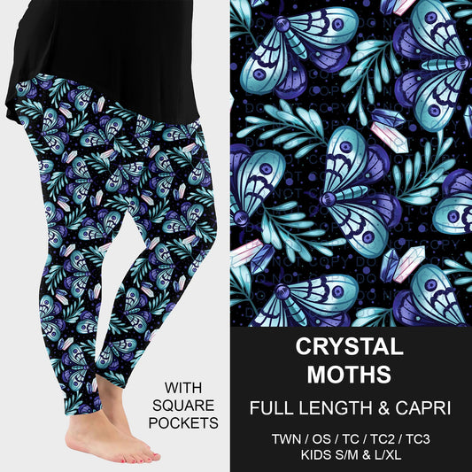 B270 - Preorder Crystal Moths Leggings w/ Pockets (Closes 1/18. ETA: early April)