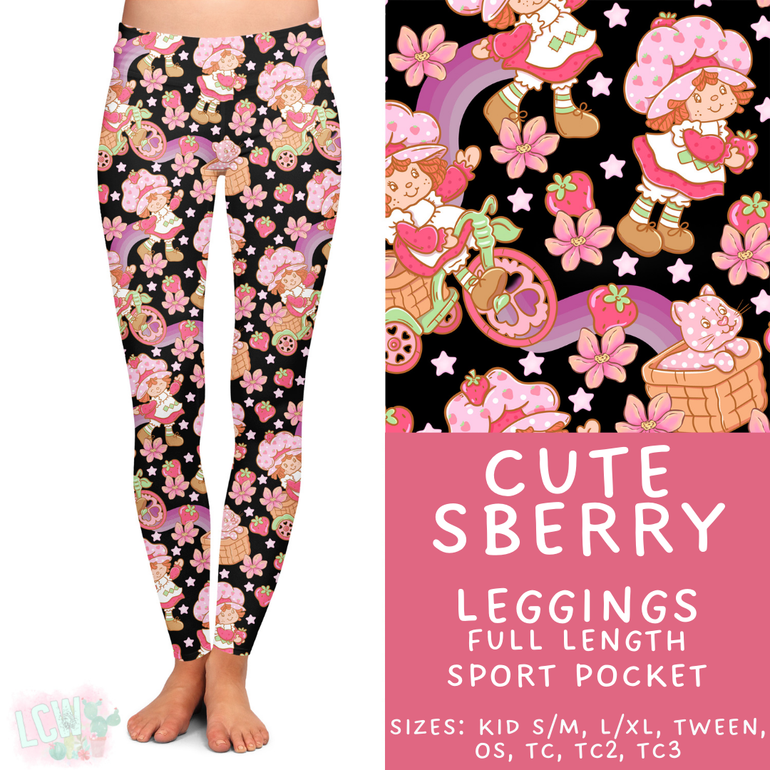 Batch #479 - Cool Characters 11 - Closes 1/21 - ETA mid/late March - Cute SBerry Full Length Leggings