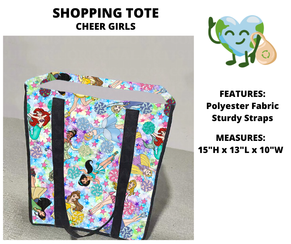 Cheer Girls Shopping Tote