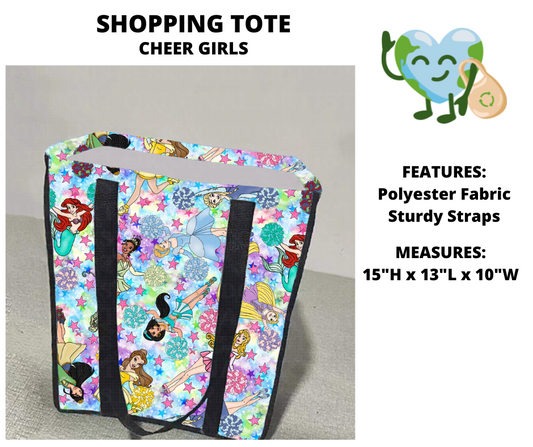 Cheer Girls Shopping Tote