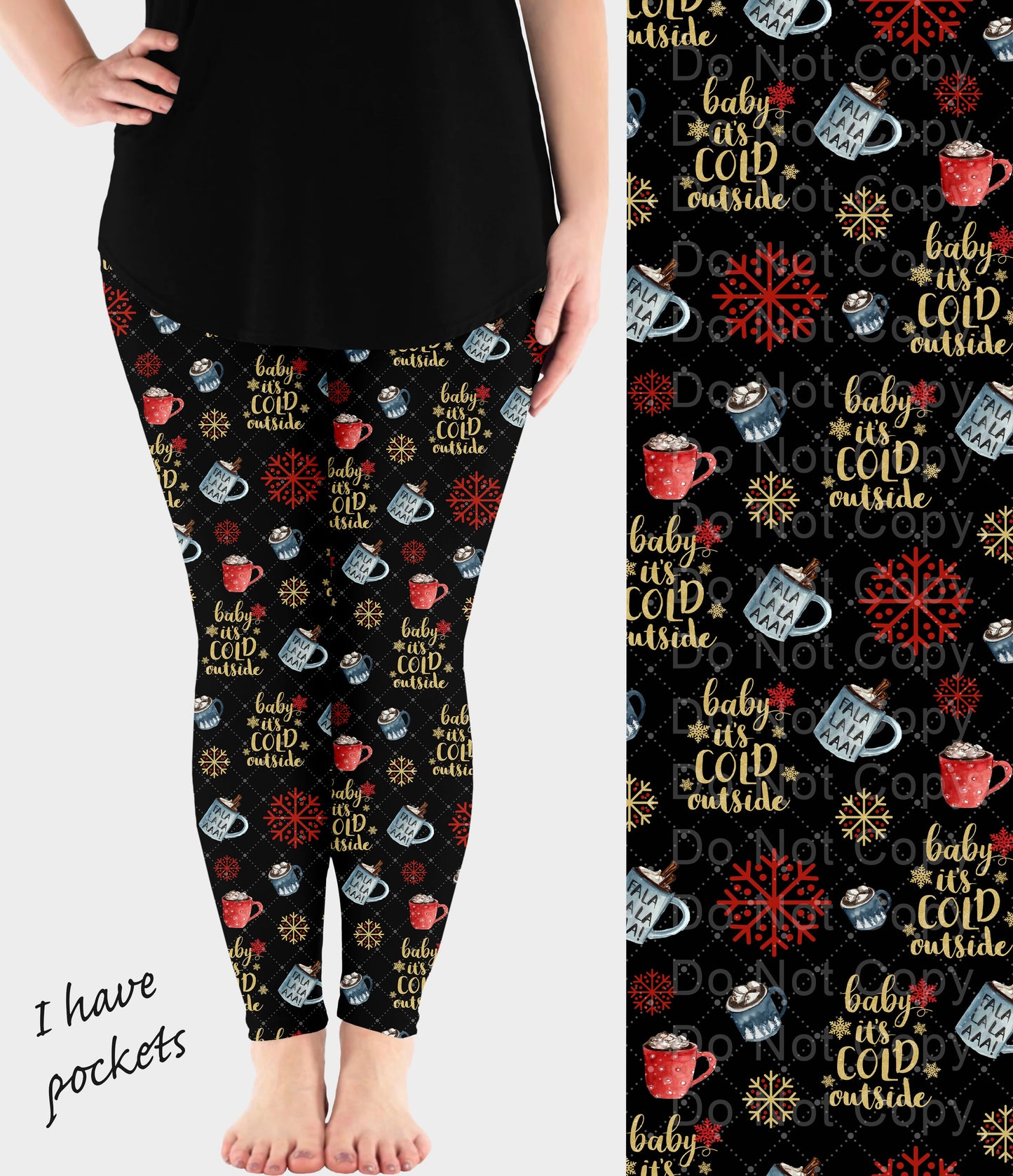 RTS - Cold Outside Leggings w/ Pockets