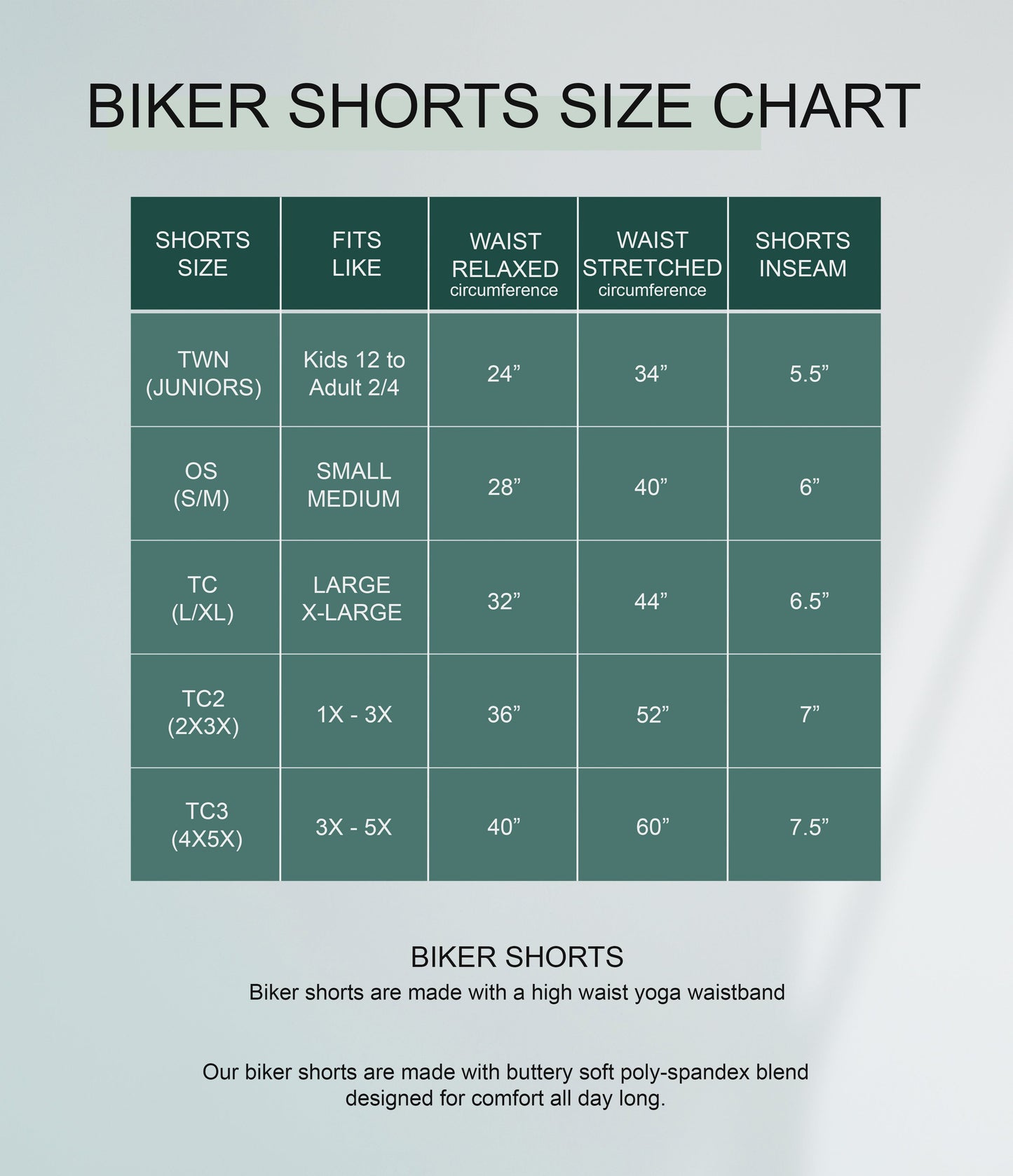 RTS - RWB Stars Biker Shorts w/ Pockets