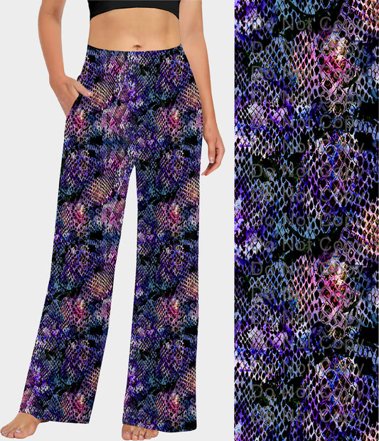 RTS - Colorful Snake Print Lounge Pants