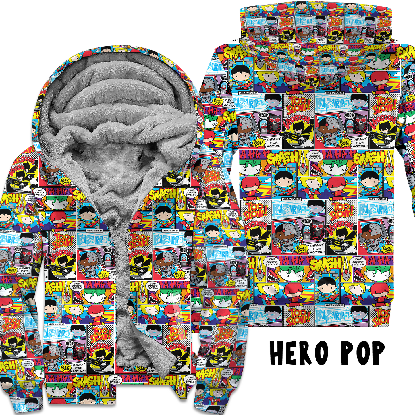 HERO POP- FLEECE/COTTON JACKET