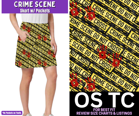 Crime Scene Skort