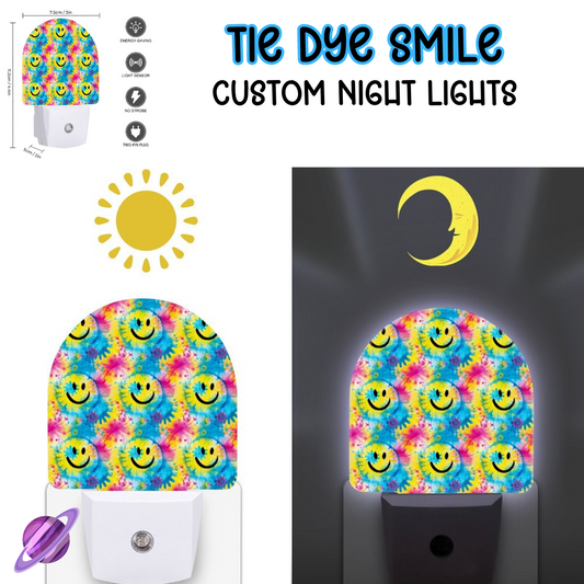 TIE DYE SMILE - NIGHT LIGHTS PREORDER CLOSING 10/27