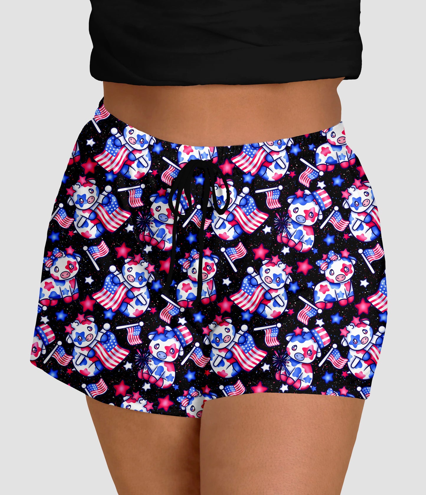RTS - RWB Cows Jogger Shorts