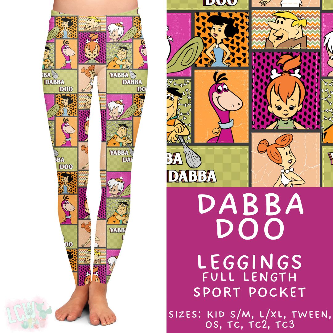 Batch #479 - Cool Characters 11 - Closes 1/21 - ETA mid/late March - Dabba Doo Full Length Leggings